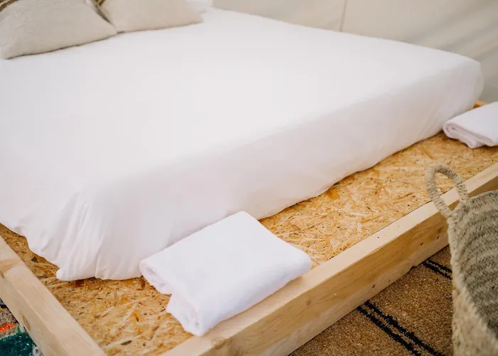 Luxury tent Glamping Zone La Pinilla Segovia