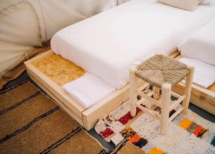 Lüks kamp alanı Glamping Zone La Pinilla Segovia