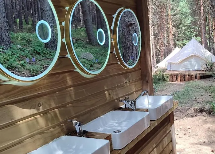 Lüks kamp alanı Glamping Zone La Pinilla *